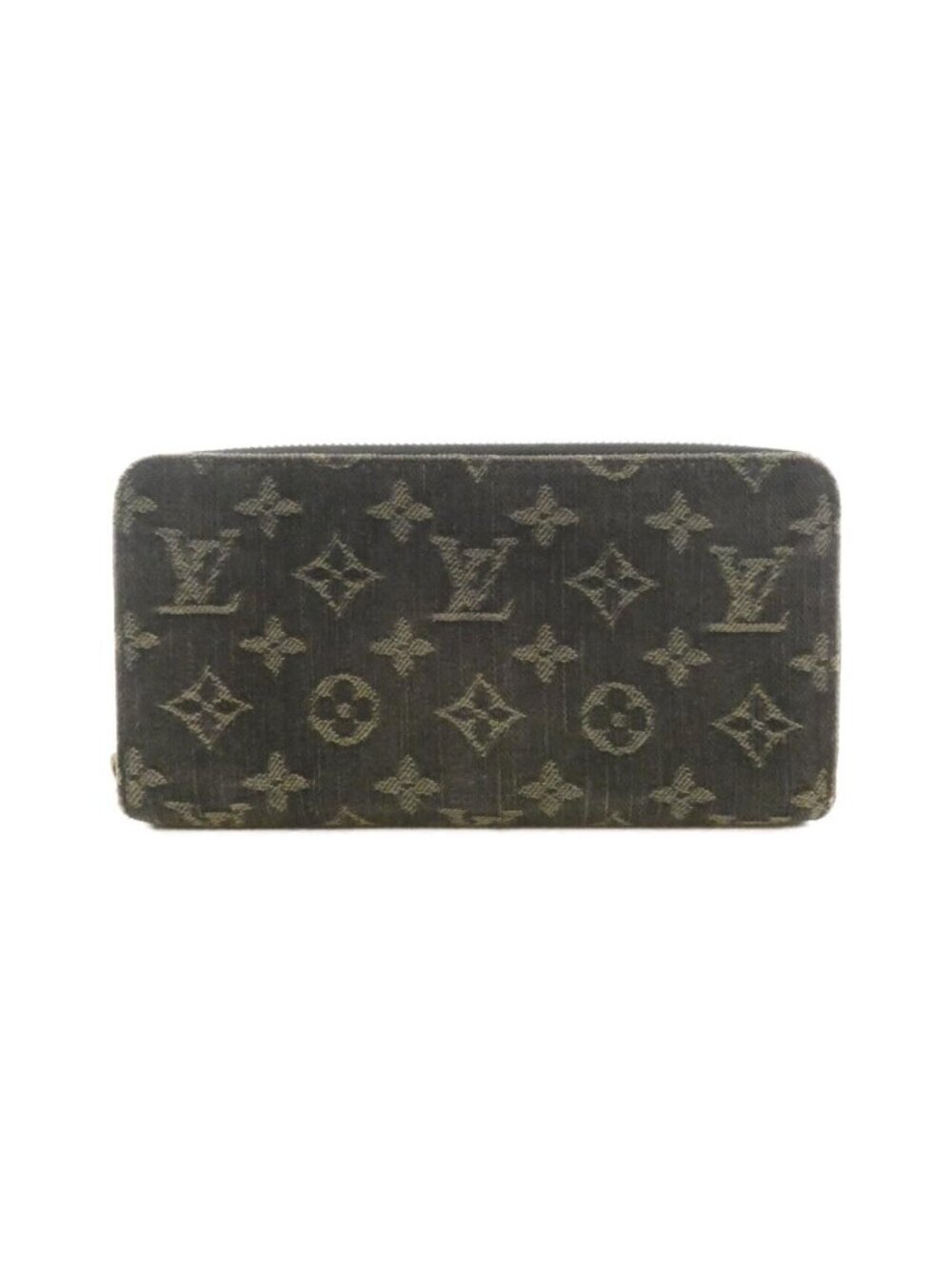 Louis Vuitton Monogram Denim Zippy Wallet